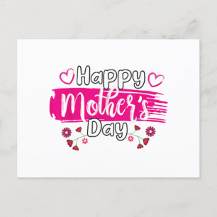 Happy Mother's Day 2025 Tshirt for Women Mom Grand Holiday Postcard