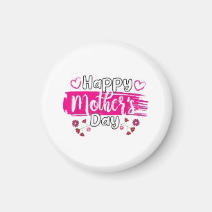 Happy Mother's Day 2025 Tshirt for Women Mom Grand Magnet