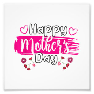Happy Mother's Day 2025 Tshirt for Women Mom Grand Photo Print