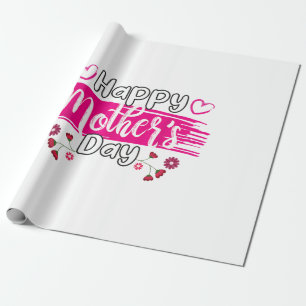 Happy Mother's Day 2025 Tshirt for Women Mom Grand Wrapping Paper