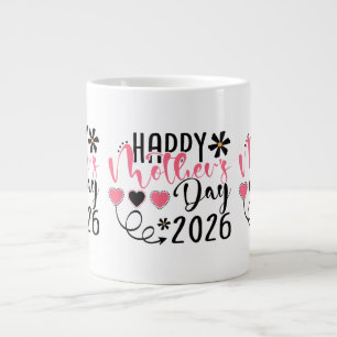 Happy Mothers Day 2026 for Women Mom Grandma Mothe Large Coffee Mug