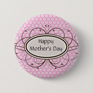 Happy Mother's Day 2 Inch Round Button