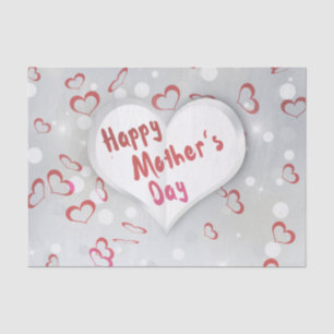 Happy Mother's Day 3D Paper Heart