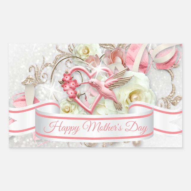 Happy Mother's Day 4 Sticker (Front)