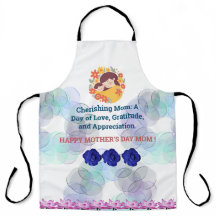HAPPY MOTHERS DAY APRON