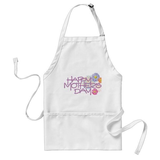 Happy Mother's Day Apron for mom, Mothers Day Gift (Front)