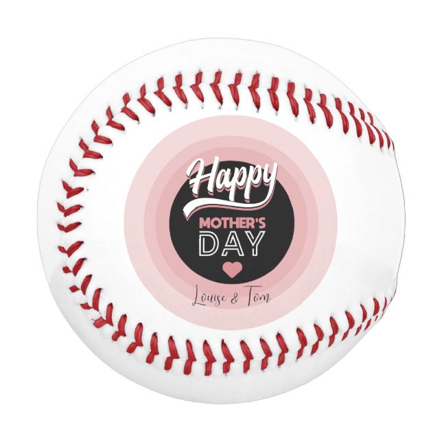 Happy mother's day baseball (Front Left)