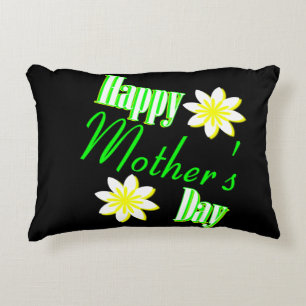 Happy Mother's Day Blossom  Accent Pillow