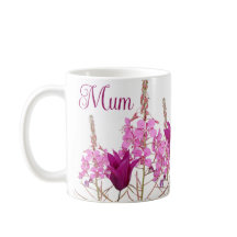 Happy Mother's Day boho pink flowers gift for mom