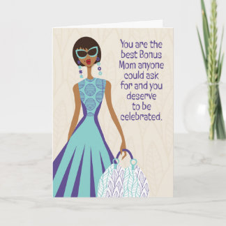 Happy Mother's Day - Bonus Mom Thank You Card