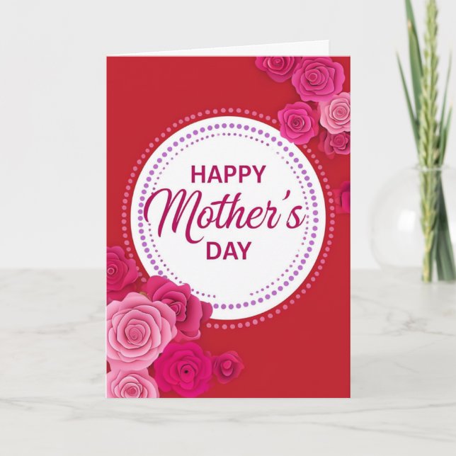 Happy Mother's Day Card (Front)