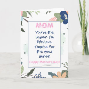 HAPPY MOTHERS DAY CARD