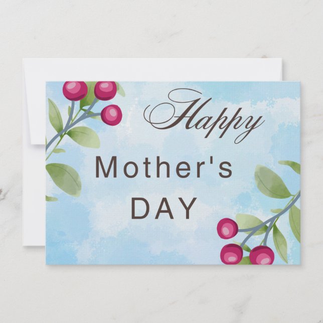 Happy Mother's Day Card (Front)