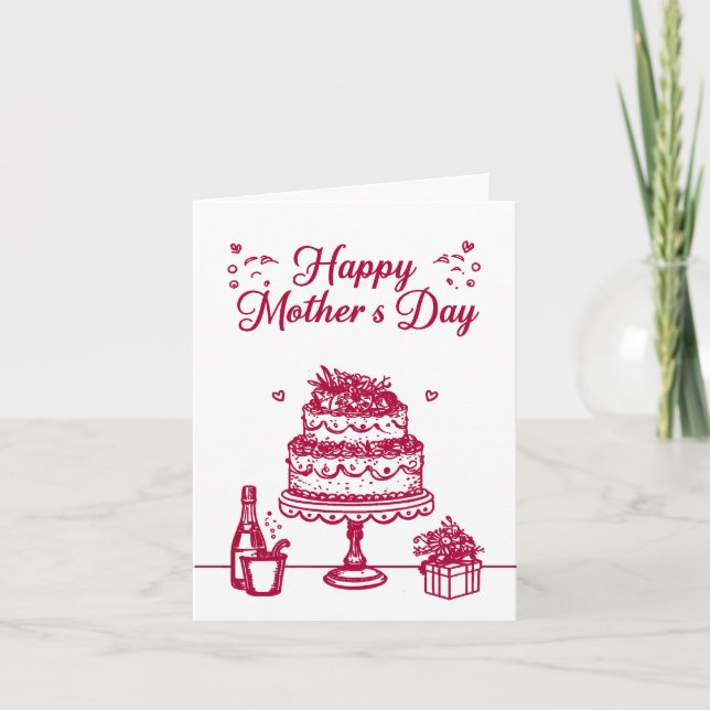 Happy Mother's Day Card, Mother's Day Card (Front)