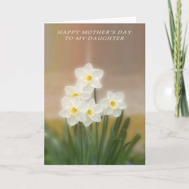 Happy Mother's Day Card to my Daughter (Front)