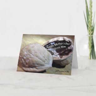 Happy Mother's Day card (walnuts)