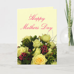 Happy Mothers Day card with verse