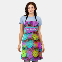 Happy mother's day colourful adornment personalize
