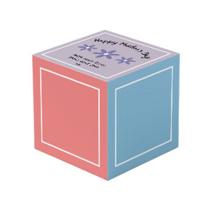 Happy Mother's Day Custom Multi Photo Personalized Cube