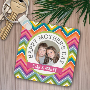 Happy Mother's Day - Custom Photo Template Keychain