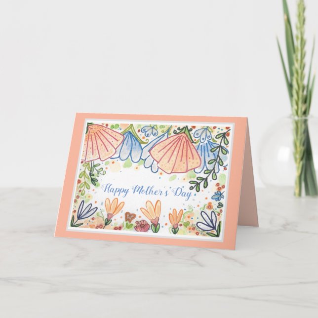 Happy Mother's Day Customizable Card (Front)