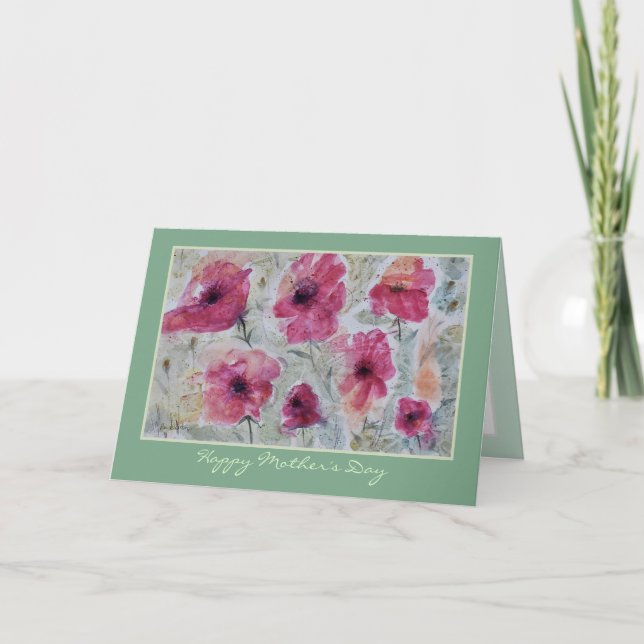 Happy Mother's Day Customizable Card (Front)