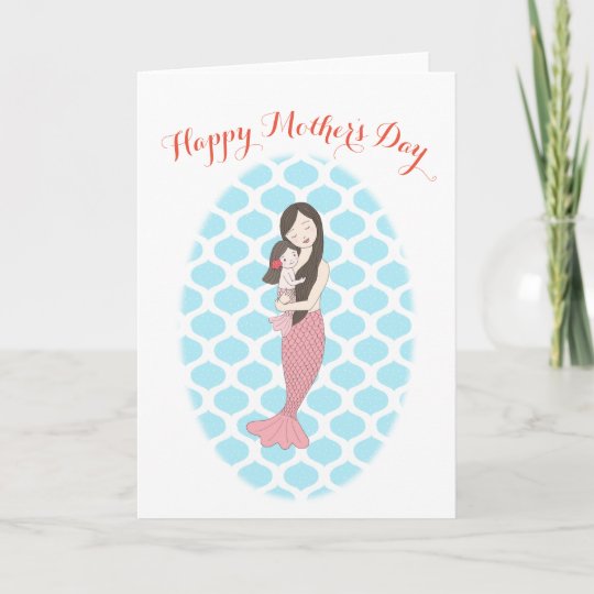 happy-mother-s-day-cute-mermaid-mom-and-baby-girl-card-zazzle-ca