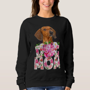 Happy Mother's Day Dachshund Dog Mom Dachshund Mam Sweatshirt