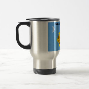 Happy Mother's Day Daffodils Gold Medal flowers  Travel Mug
