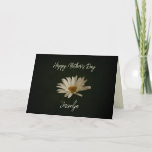 Happy Mother's Day Daisy Personalized  Card