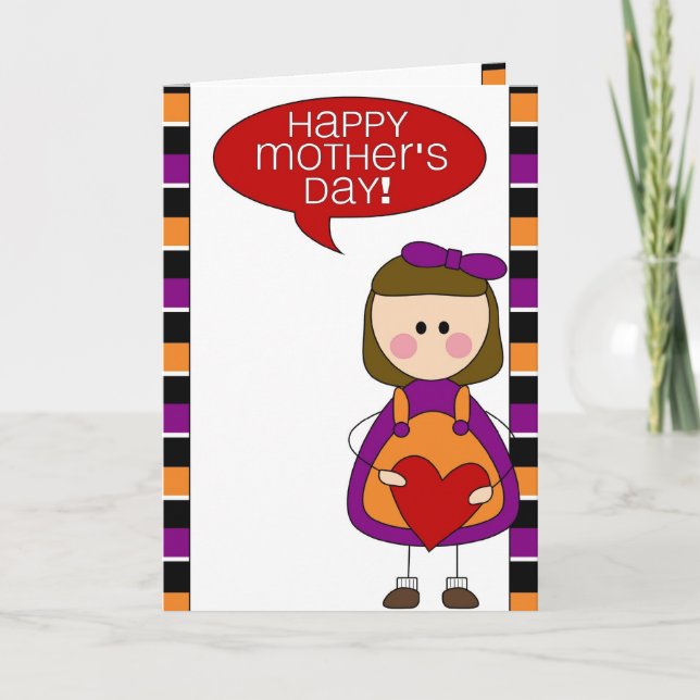 happy mother's day (daughter) card (Front)