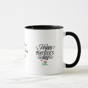Happy Mother's Day Elegant Frogs Personalized Mug