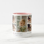 Happy Mother's Day | Elegant Modern photo collage Two-Tone Coffee Mug<br><div class="desc">Happy Mother's Day | Elegant Modern photo collage</div>