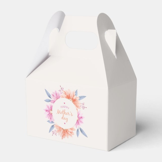 Happy Mothers Day  Favor Box (Front Side)