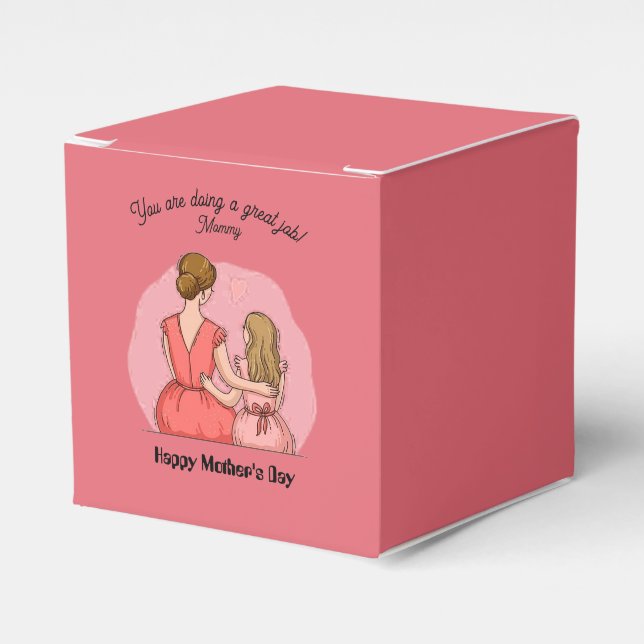 Happy Mothers Day Favor Box (Front Side)