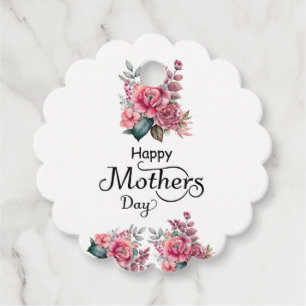 Happy Mothers Day Favour Tags