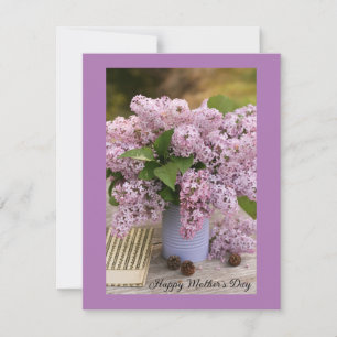 Happy Mother's Day Flat Greeting Card