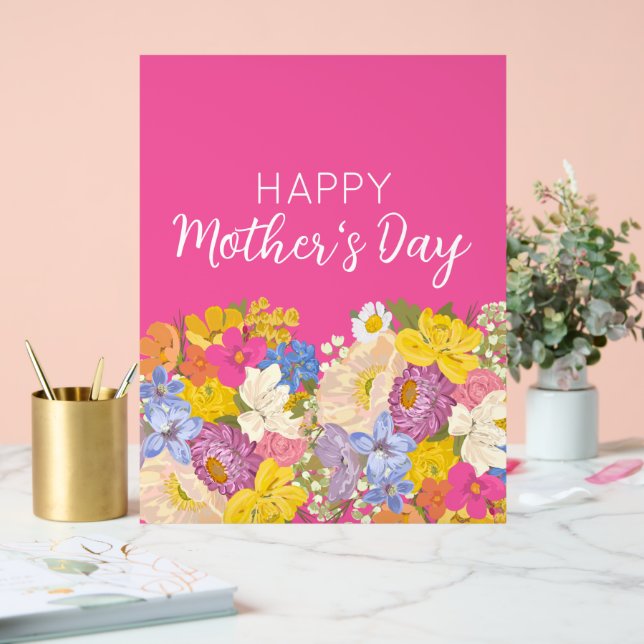 Happy Mother's Day Floral Blooms  (Mariage)