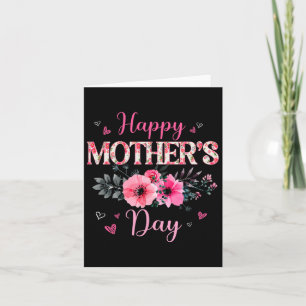 Happy Mothers Day Floral Gifts For Mom Grandma Mom Card