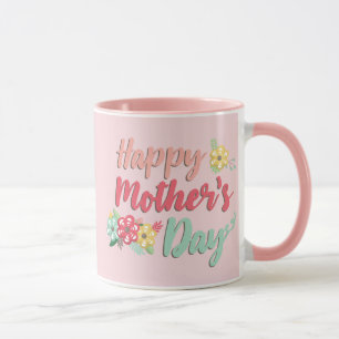 Happy Mother's Day Floral Mug