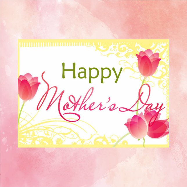 Happy Mother's Day Folded Greeting Card (Creator Uploaded)