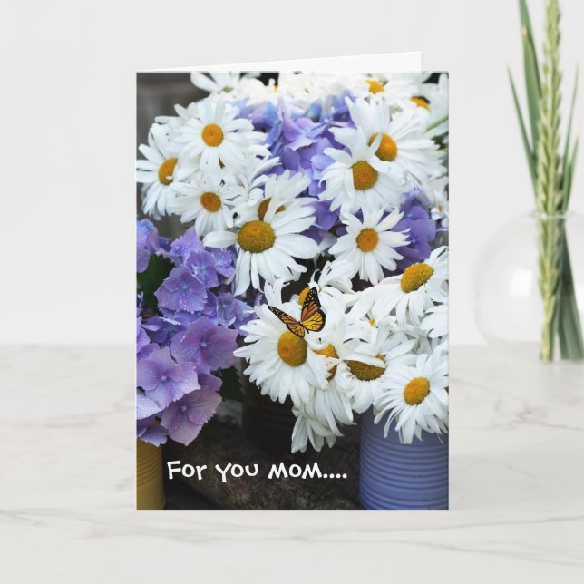 Happy Mother's Day Folded Greeting Card (Front)