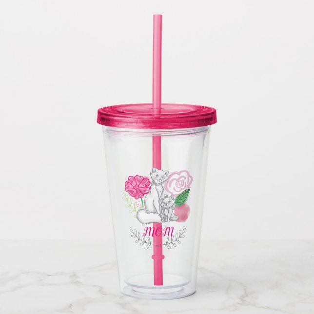 Happy Mother's Day From Duchess & Marie Acrylic Tumbler (Front)
