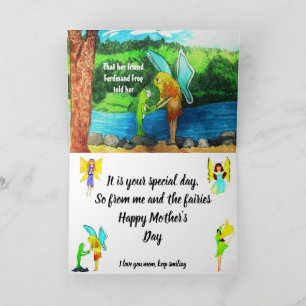 HAPPY MOTHER'S DAY FROM THE FAIRIES CARD