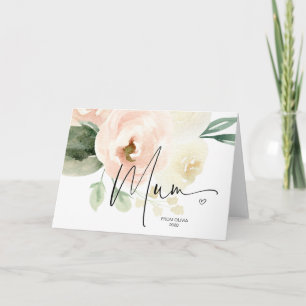 Happy Mothers Day Gift For Mom From Daughter Heart Card