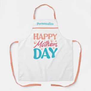 Happy Mothers Day Gift for Mom Kitchen Apron