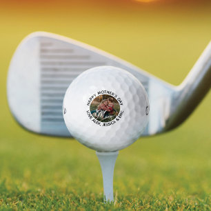 Happy Mother's Day Gift for Mom Personalized Photo Golf Balls