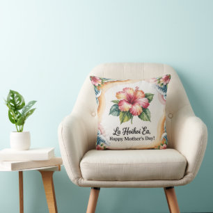 Happy Mother's Day Gift La Hoihoi Ea Throw Pillow