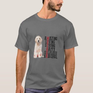 Happy Mother's Day Golden Retriever Dog Mom Dog Mo T-Shirt