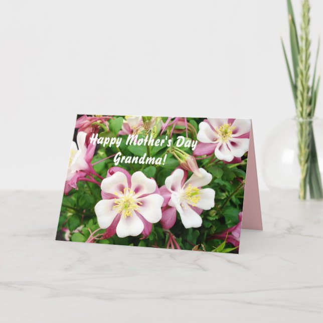 Happy Mother's Day Grandma! Card (Front)